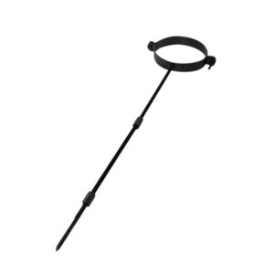 Adjustable Wall Bracket 5" (125mm) - Matt Black