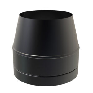 KW Pro Cone Top Cowl - 4" (100mm) -  Black