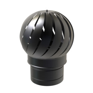KW Pro Rotating Cowl - 4" (100mm) -  Black