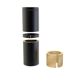 KW Pro 250mm-350mm Adjustable Length - 7" (175mm) - Black