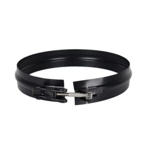Spare/Replacement Locking Band For Twin Wall Flue Pipe - 5" (125mm) - Black