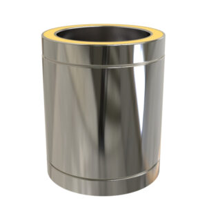 KW Pro 250mm Twin Wall Flue Pipe - 7" (175mm