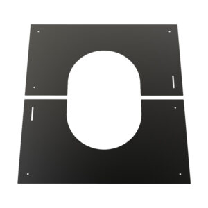 KW Pro 0-30° Finishing Plate - 4" (100mm) -  Black
