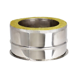 Tee Cap With Drain  - Twin Wall Insulated Flue Pipe - 6" (150mm)