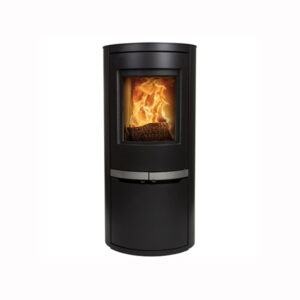 Mi Fires Ovale Tall With Door 5kw Defra Wood Burning Stove